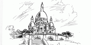 Sacre Couer (Landscape)